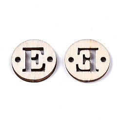 Unfinished Natural Poplar Wood Links Connectors&nbsp;WOOD-S045-140A-01E