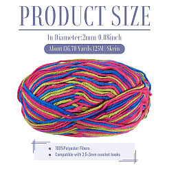 Polyester Fibers Knitting Yarn&nbsp;DIY-TADJ0002-005H