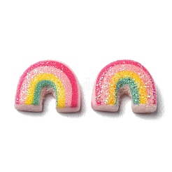 Glitter Opaque Resin Cabochons&nbsp;RESI-E040-01A