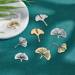 8Pcs 8 Style 201 & 304 Stainless Steel Pendants&nbsp;STAS-UN0040-67