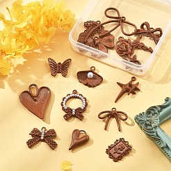 15Pcs 15 Styles Alloy Pendants&nbsp;FIND-FS0004-12