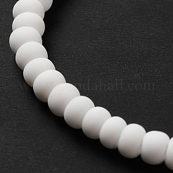 Handmade Frosted Porcelain Beads&nbsp;PORC-E017-01P