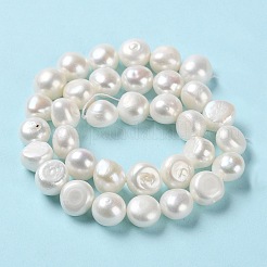 Natural Cultured Freshwater Pearl Beads Strands&nbsp;PEAR-E018-69