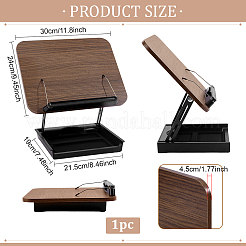 Rectangle Adjustable Rotating Wooden Book Stand for Reading Rest&nbsp;AJEW-WH0817-083