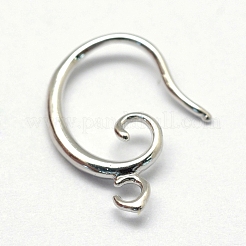 Brass Earring Hooks&nbsp;KK-S750-21P