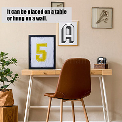 Rectangle Wood T-shirt Display Magnetic Boxes with Visible Window&nbsp;AJEW-WH0609-729