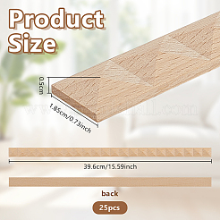 25Pcs Wood Ceiling Molding&nbsp;AJEW-OC0016-05D