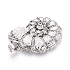Brass Micro Pave Cubic Zirconia Pendants&nbsp;KK-N268-01P