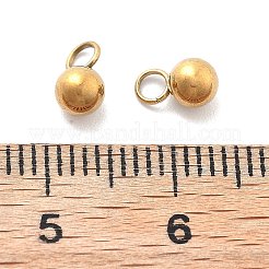 Ion Plating(IP) 304 Stainless Steel Charms&nbsp;STAS-R138-06G-01