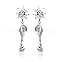 Alloy Stud Dangle Earrings for Women&nbsp;FS-WGD33F1-03