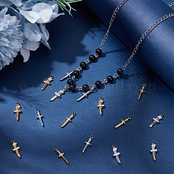 16Pcs 4 Styles 304 Stainless Steel Pendants&nbsp;STAS-UN0064-79