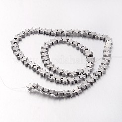 Electroplate Non-magnetic Synthetic Hematite Bead Strands&nbsp;G-F300-24B-F01