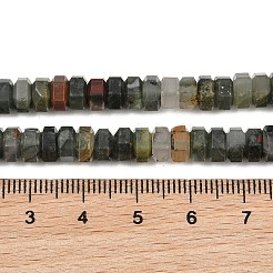Natural African Bloodstone Beads Strands&nbsp;G-G317-A29-3X6MM