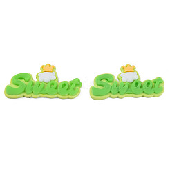 Opaque Resin Cabochons&nbsp;CRES-N021-129
