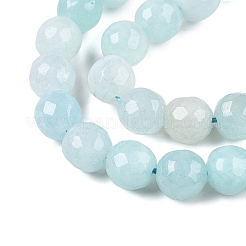 Natural White Jade Bead Strands&nbsp;G-R346-6mm-17