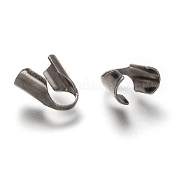 Tarnish Resistant 304 Stainless Steel Folding Crimp Ends&nbsp;STAS-G122-09P-B02