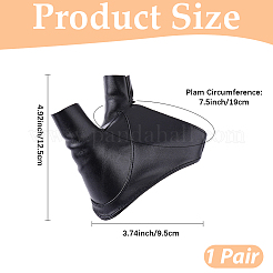 PU Leather One-finger Gloves&nbsp;AJEW-WH20195-25