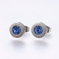 304 Stainless Steel Stud Earrings&nbsp;EJEW-H362-10P-B