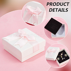 12Pcs Square Cardboard Jewelry Set Box&nbsp;CBOX-NB0001-29A