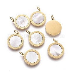 Natural Shell Pendants&nbsp;X-STAS-H100-04G