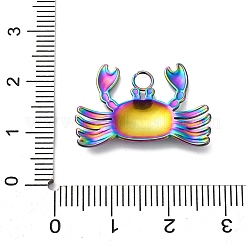 Ion Plating(IP) 304 Stainless Steel Pendants&nbsp;STAS-E182-08M