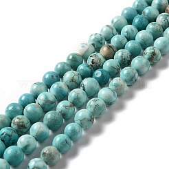 Natural Howlite Beads Strands&nbsp;X-G-L555-02C-02