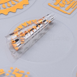 Waterproof Self Adhesive Hot Stamping Stickers Sets&nbsp;DIY-L030-07E