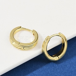 Brass Hoop Earrings&nbsp;EJEW-L299-02G