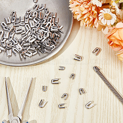 150Pcs 3 Styles 201 Stainless Steel Cover Cap&nbsp;STAS-GF0001-19