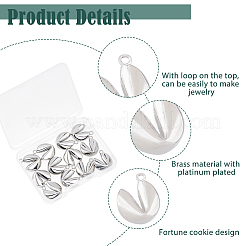 12Pcs Brass Pendants&nbsp;KK-HS0001-83P
