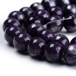 Natural Mashan Jade Beads Strands&nbsp;G-G833-8mm-24