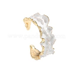 Alloy Enamel Wavy Cuff Bangles for Women&nbsp;WG4E3A2-01