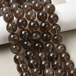 Natural Smoky Quartz Beads Strands&nbsp;G-B167-A09-12mm