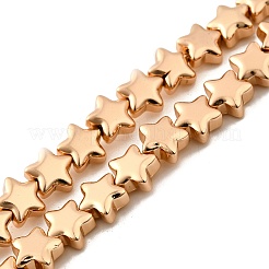 Electroplate Glass Beads Strands&nbsp;EGLA-V001-07