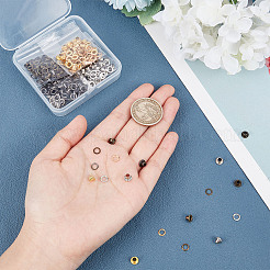 200 Sets 4 Colors Iron Grommet Eyelet Findings&nbsp;SCRA-GF0001-02