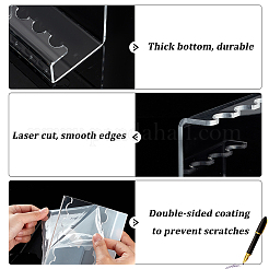 Acrylic Fountain Pen Holder Display Stand&nbsp;AJEW-WH0248-526A