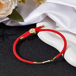 1Pc Adjustable Nylon Cord Slider Bracelets for Women&nbsp;BJEW-LP0001-32I-02