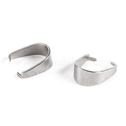 Non-Tarnish 304 Stainless Steel Snap on Bails&nbsp;STAS-P214-08P-01