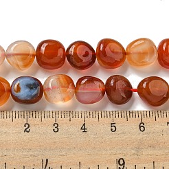 Natural Brazil Red Agate Beads Strands&nbsp;G-L599-A01-02