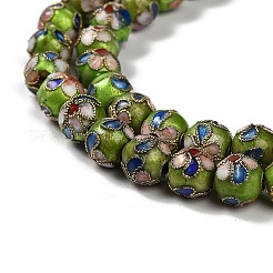 Handmade Cloisonne Beads&nbsp;CLB-O001-M10-03