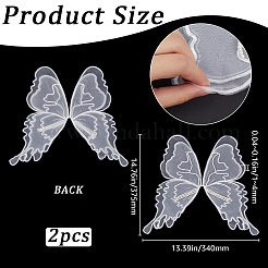 Polyester & Cotton Embroidery Sew On Clothing Patches&nbsp;PATC-WH20004-04B-02
