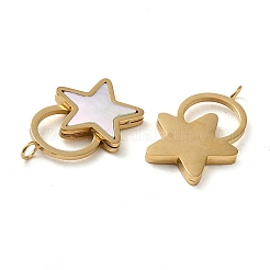 304 Stainless Steel Pendants&nbsp;STAS-L022-298G