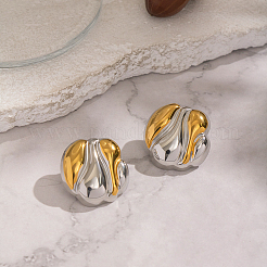 Nuggets 304 Stainless Steel Stud Earrings&nbsp;WQ1047