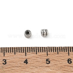 Brass Beads&nbsp;KK-CBADC51-08AS