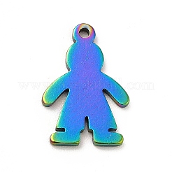 Ion Plating(IP) 201 Stainless Steel Pendants&nbsp;STAS-H172-05M