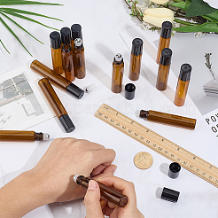 15Pcs Glass Essential Oil Empty Roller Ball Bottle&nbsp;CON-GF0001-26