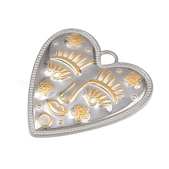 304 Stainless Steel Pendants&nbsp;X-STAS-P429-01A-A