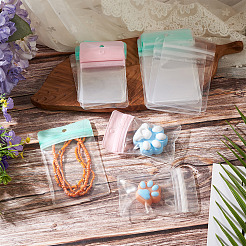 24Pcs 6 Styles Rectangle Transparent EVA Zip Top Gift Bags&nbsp;OPP-TADJ0001-08