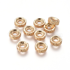 Long-Lasting Plated Alloy Spacer Beads&nbsp;X-PALLOY-E576-05G