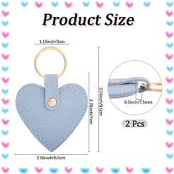 PU Leather Keychain&nbsp;KEYC-WH20008-08D